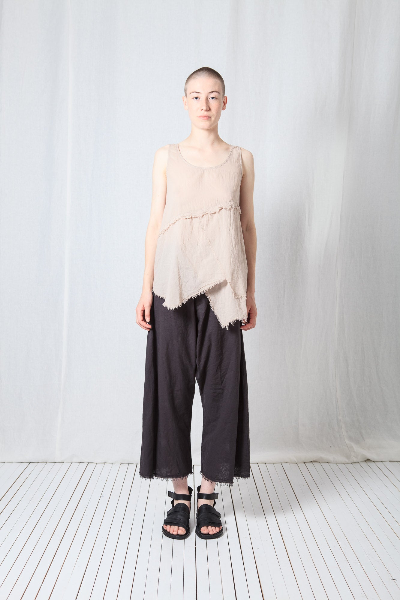 A-Shape Top_Sheer Cotton Voile