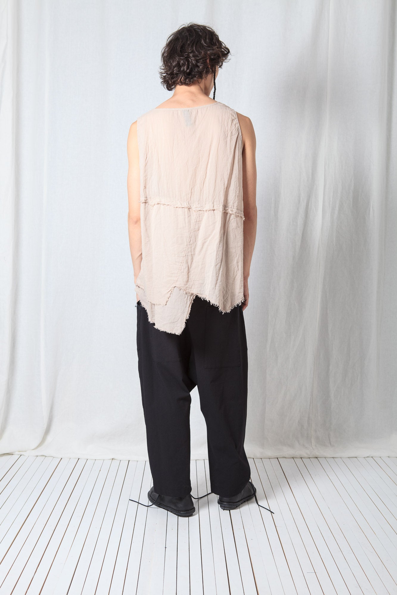 A-Shape Top_Sheer Cotton Voile