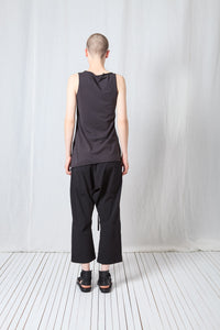 Asymmetric Tank-Top_Cotton Jersey