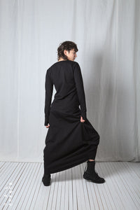 Balloon Skirt_Luxury Bi-Stretch Tricot