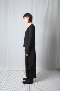 Balloon Skirt_Luxury Bi-Stretch Tricot