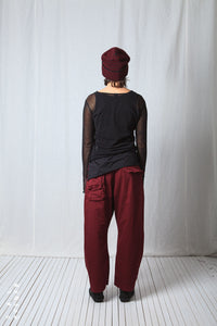 Balloon Trousers_Super Denim Stretch