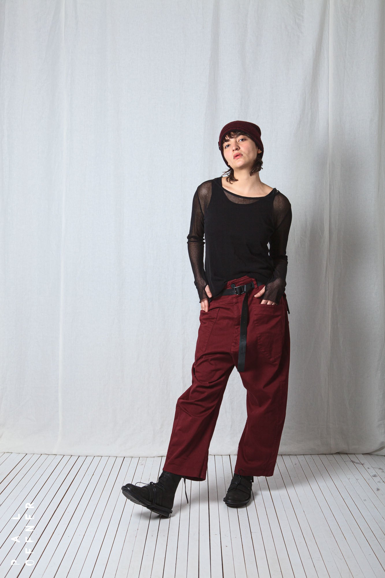 Balloon Trousers_Super Denim Stretch