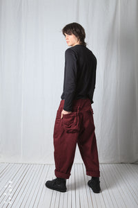 Balloon Trousers_Super Denim Stretch