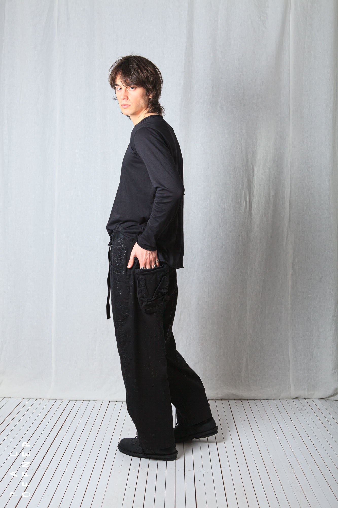 Balloon Trousers_Super Denim Stretch