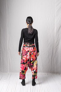 Big Double Belted Trousers_Soft Tencel Stretch