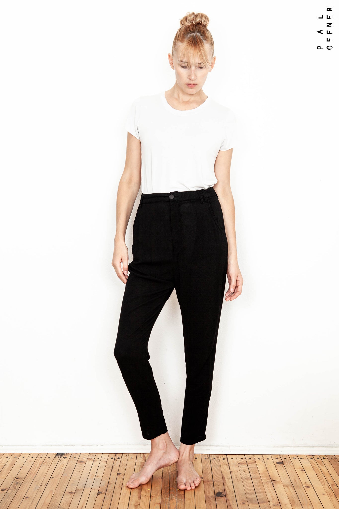 Bit Low Trousers_Crepe Georgette