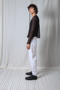 Bit Low Trousers_Light Techno Cotton