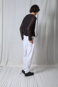 Bit Low Trousers_Light Techno Cotton