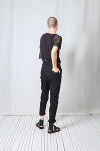 Bit Low Trousers_Light Techno Cotton