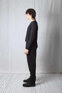 Bit Low Trousers_Luxury Bi-Stretch Tricot