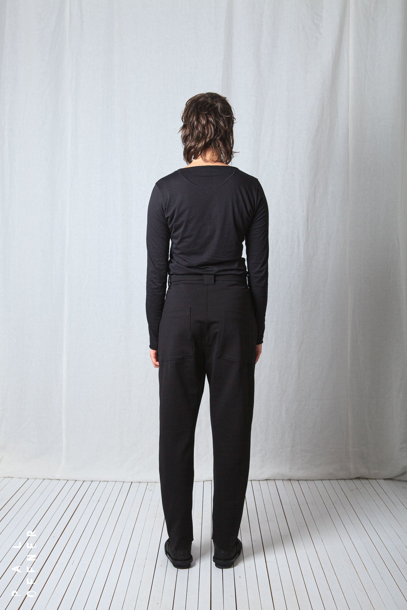 Bit Low Trousers_Luxury Bi-Stretch Tricot