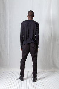 Bit Low Trousers_Super Denim Stretch