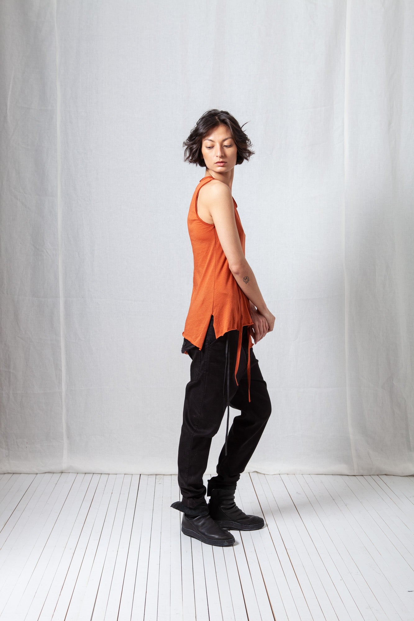 Button Panel Top_Organic Cotton Jersey