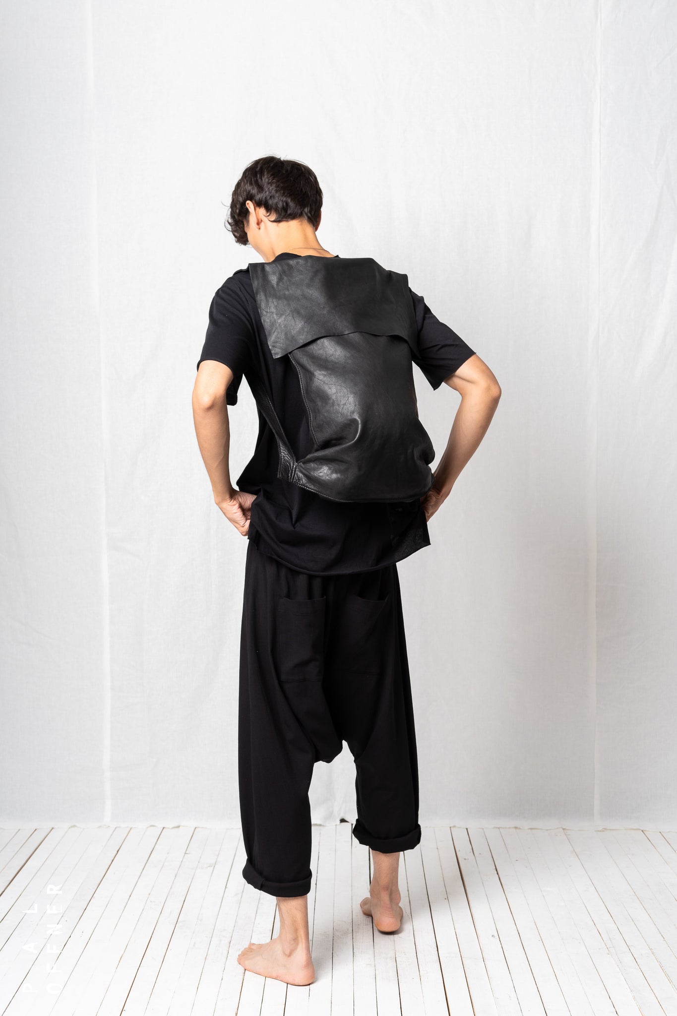 Clean Backpack_Leather