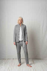 Clean Jacket_Light Denim Stretch