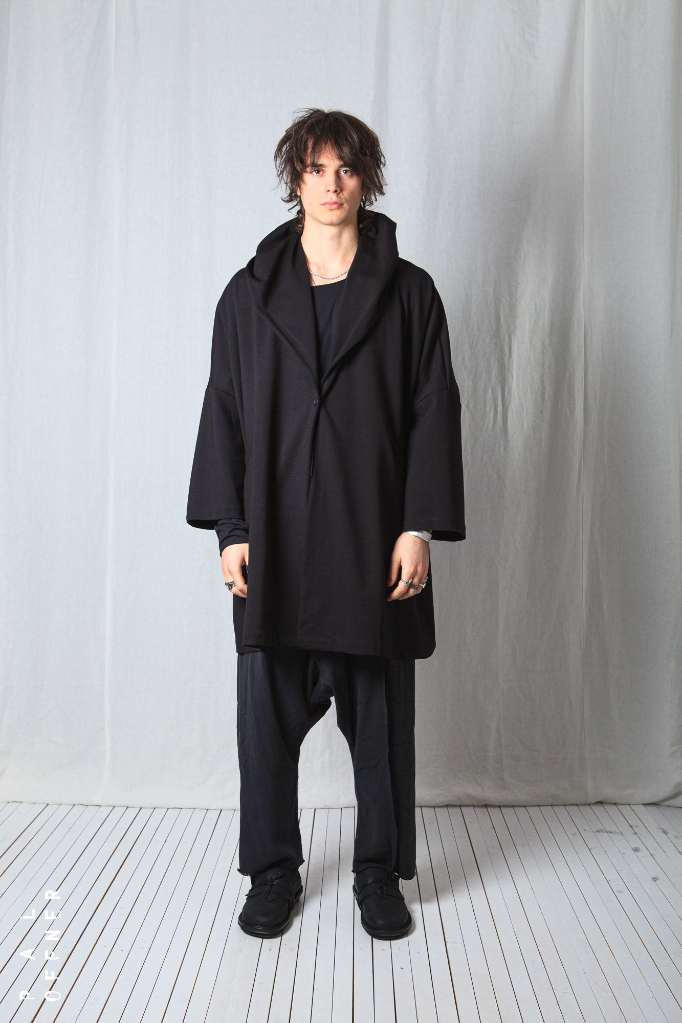 Clean Oversize Coat_Luxury Bi-Stretch Tricot