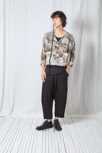 Cropped Shirt_Sheer Cotton Voile