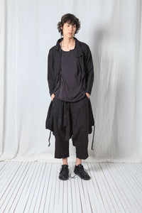 Distorted Oversize Coat_Linen