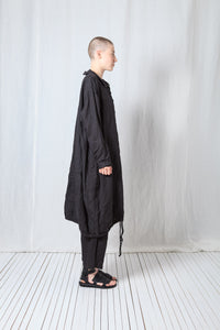 Distorted Oversize Coat_Linen