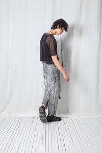 Double Belted Trousers_Linen