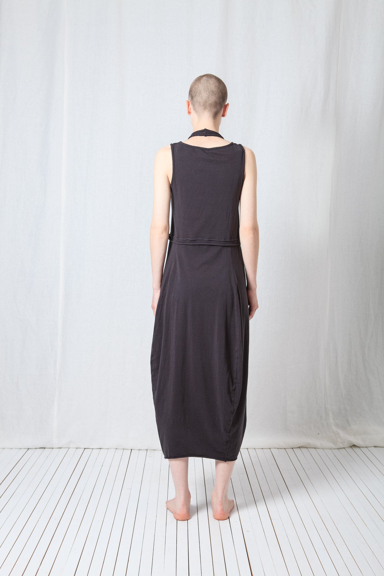 Double Tank Balloon Dress_Cotton Jersey