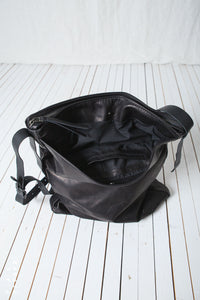 Draped Bag_Leather