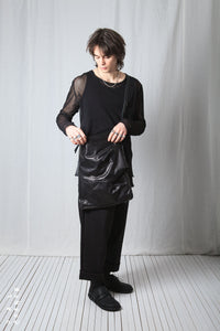 Draped Bag_Leather