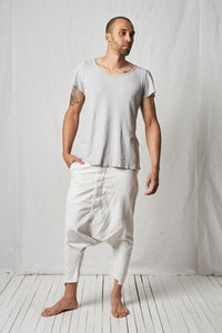 Extreme Low Crotch Trousers_Crepe Stretch