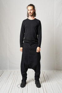 Extreme Low Trousers_Wool Mix