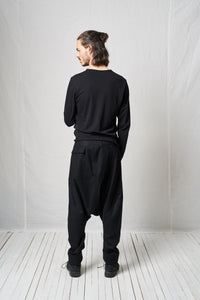 Extreme Low Trousers_Wool Mix