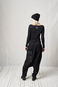 Extreme Low Trousers_Wool Mix