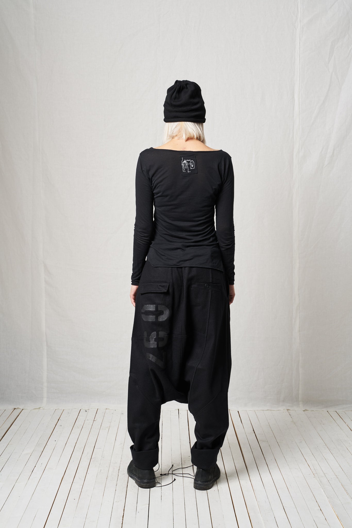 Extreme Low Trousers_Wool Mix