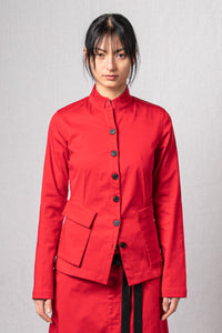 Fitted Jacket_Soft Tencel Stretch