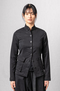 Fitted Jacket_Soft Tencel Stretch