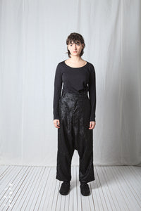 Fluid Big Trousers_Laminated Flake