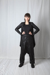 Fluid Big Trousers_Laminated Flake