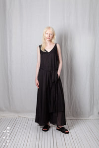 Fringes Dress_Sheer Cotton Voile