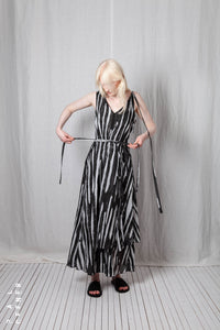 Fringes Dress_Sheer Cotton Voile