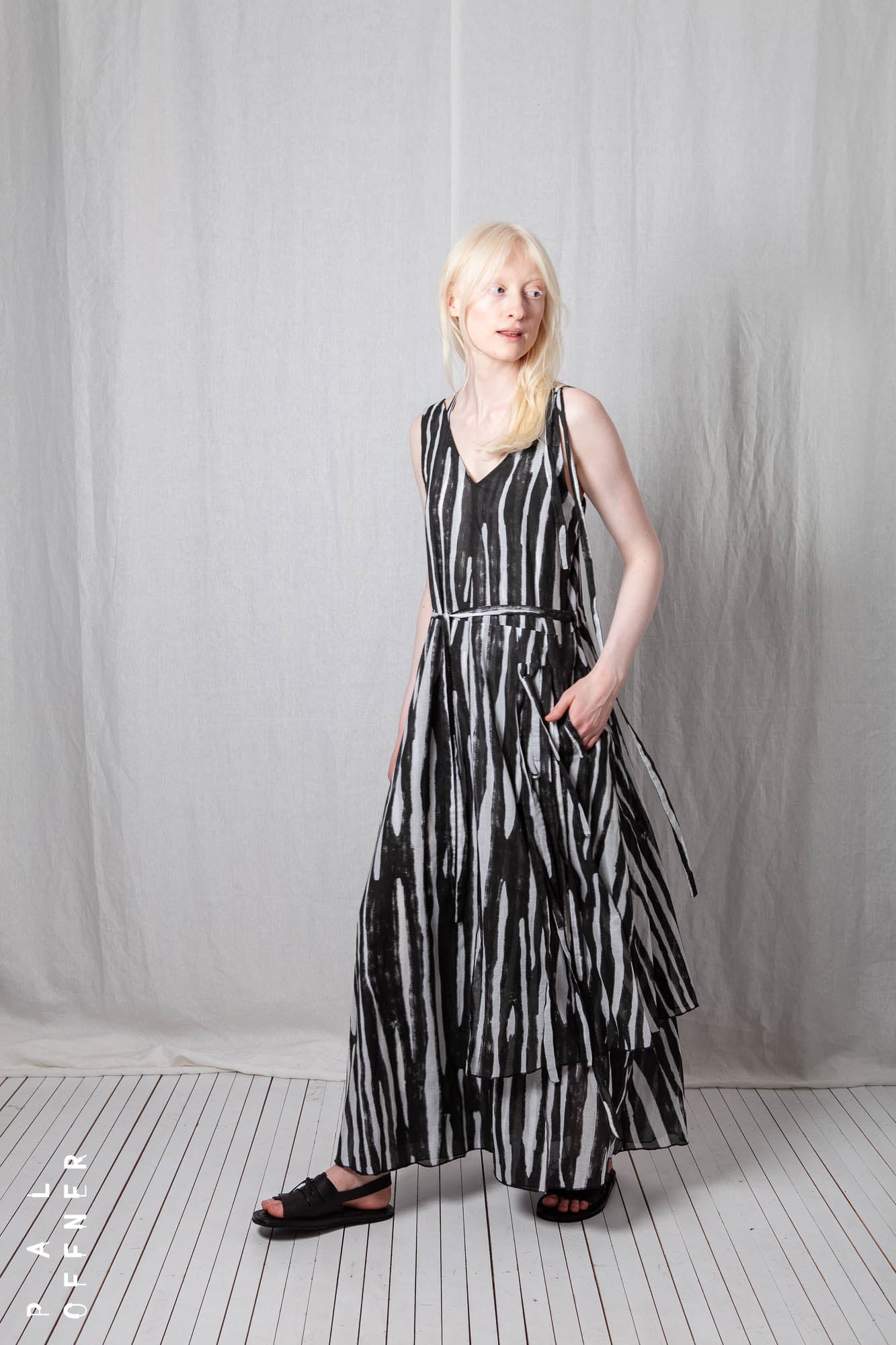 Fringes Dress_Sheer Cotton Voile