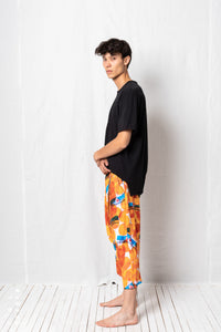 Hang Loose Trousers_Crepe Marrcoaine