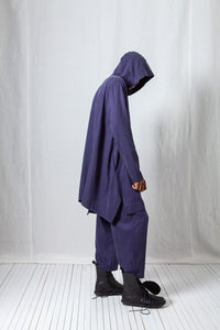 Hoodie Coat_Fluid Tencel