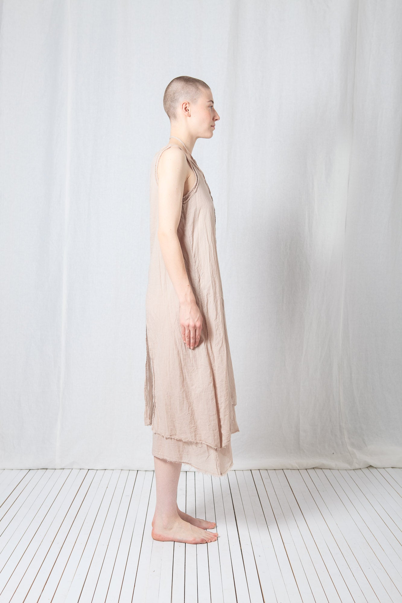 Layered Dress_Sheer Cotton Voile