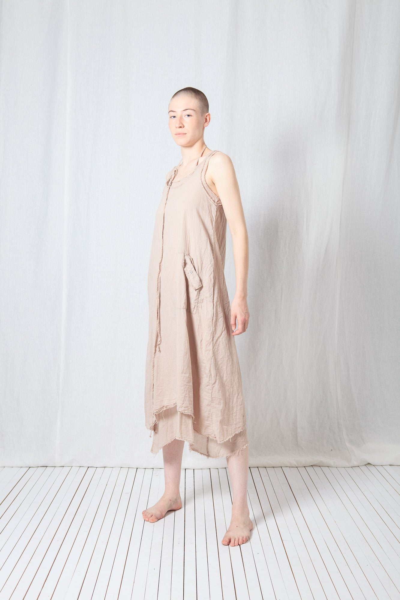 Layered Dress_Sheer Cotton Voile