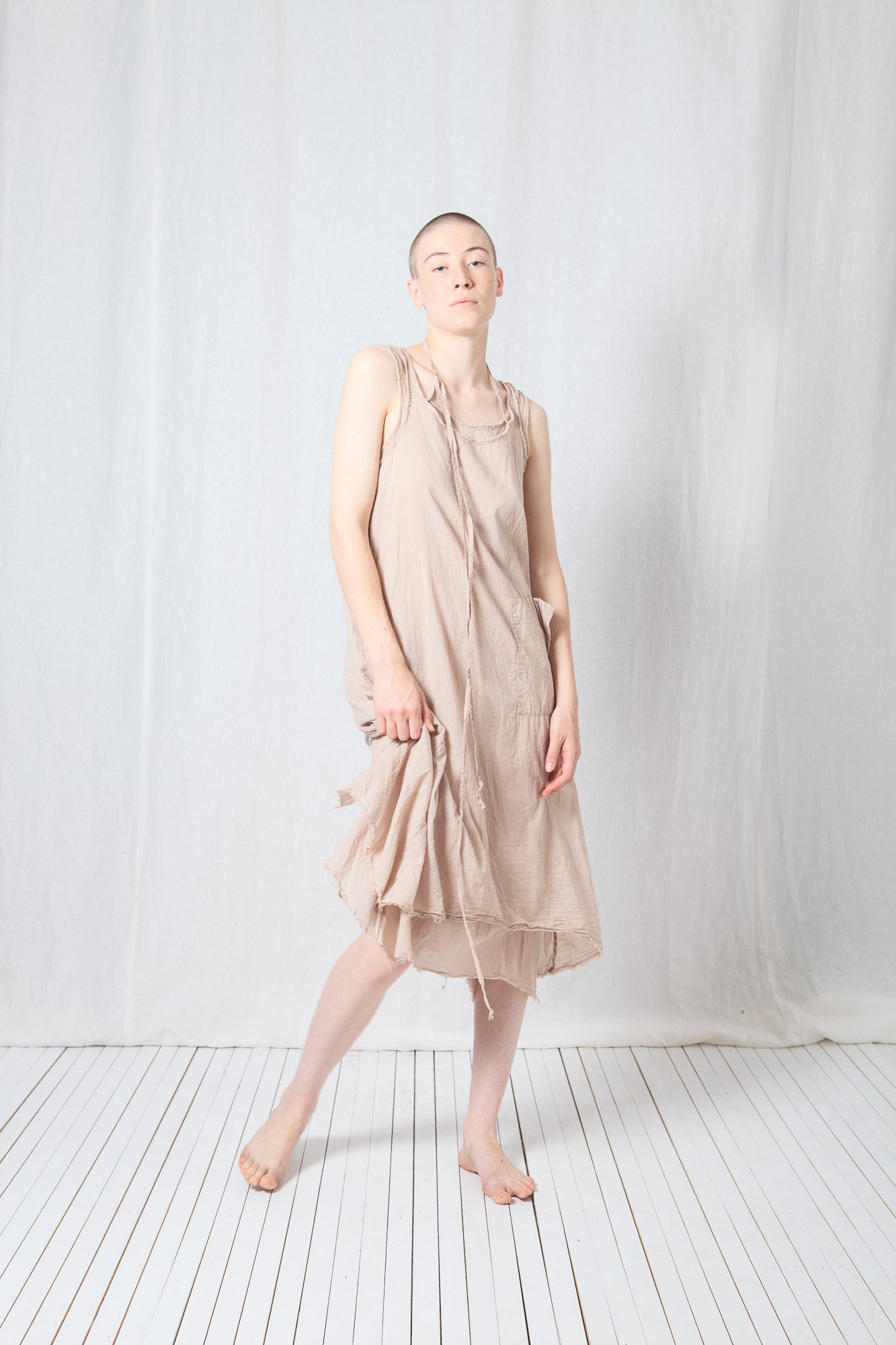 Layered Dress_Sheer Cotton Voile