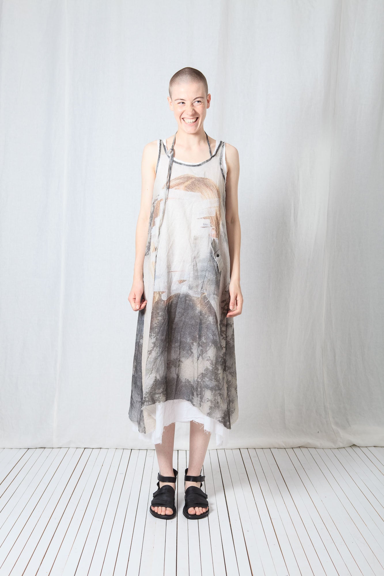 Layered Dress_Sheer Cotton Voile