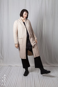 Long Cardigan_Baby Alpaca Wool Knit