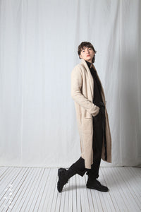 Long Cardigan_Baby Alpaca Wool Knit