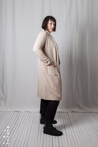 Long Cardigan_Baby Alpaca Wool Knit