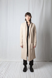 Long Cardigan_Baby Alpaca Wool Knit